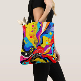 Bolso De Tela Caos en el arte de la armonía