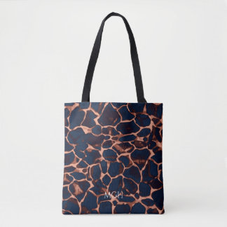 Bolso De Tela Caparazón de Tortuga Personalizado Monograma 