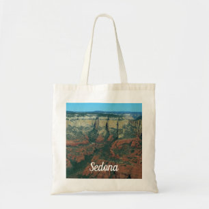 Bolso De Tela Capas de rocas rojas en Sedona Arizona
