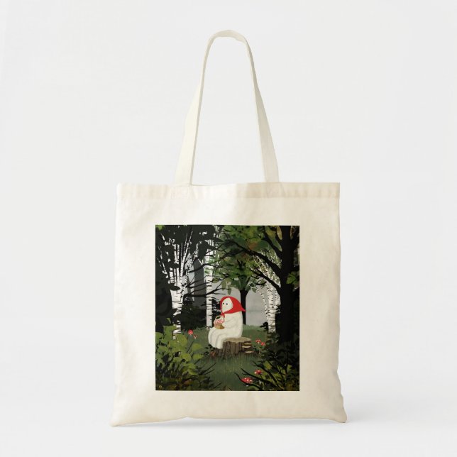 Bolso De Tela Caperucita Roja (Frente)