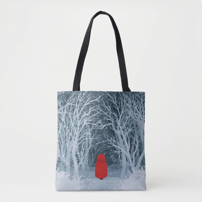 Bolso De Tela Caperucita Roja (Anverso)