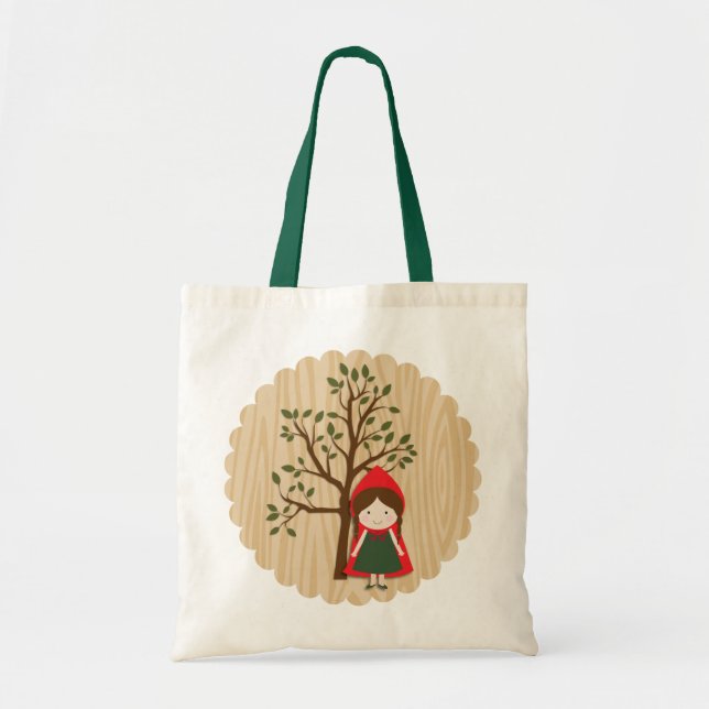 Bolso De Tela Caperucita Rojo (Frente)