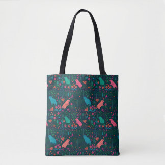 Bolso De Tela Capibara Juguetona en el Bosque – Sin Costuras Tro
