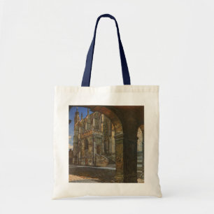 Bolso De Tela Capilla del Colegio Eton por Anna Alma Tadema