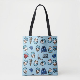 Bolso De Tela Capitán Boomerang Emoji Pattern del pelotón el  
