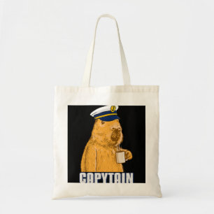 Bolso De Tela Capitán de bote Capybara