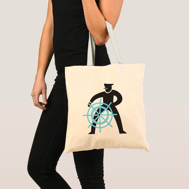 Bolso De Tela Capitán De Buques En El Mando (Subido por el creador)