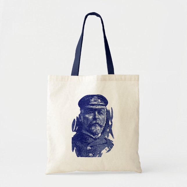 Bolso De Tela Capitán John Smith, HMS Titanic (Frente)
