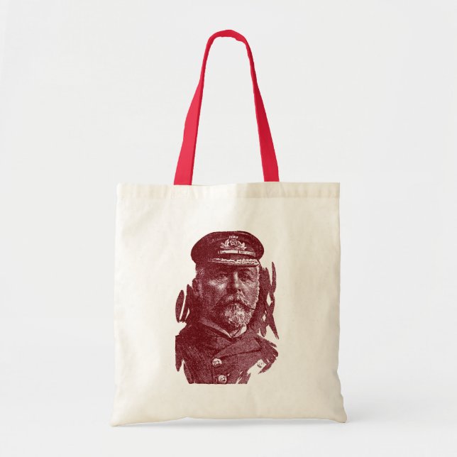 Bolso De Tela Capitán John Smith, HMS Titanic (Frente)