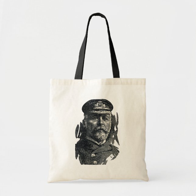 Bolso De Tela Capitán John Smith, HMS Titanic (Frente)