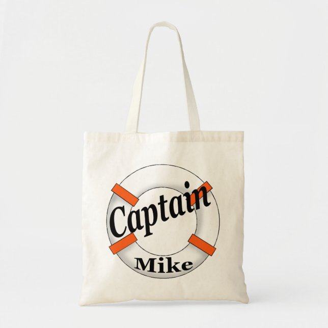 Bolso De Tela Capitán Mike Bag (Frente)