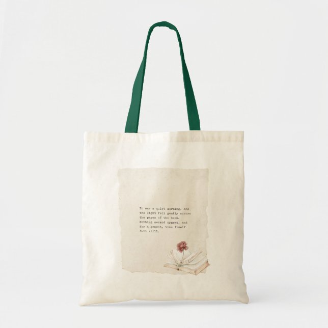 Bolso De Tela Capítulo del Libro Rosa Roja (Frente)
