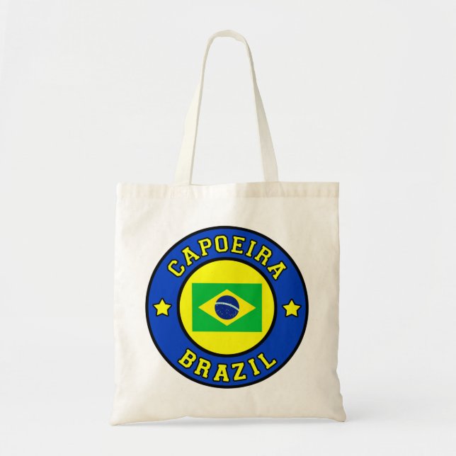 Bolso De Tela Capoeira (Frente)