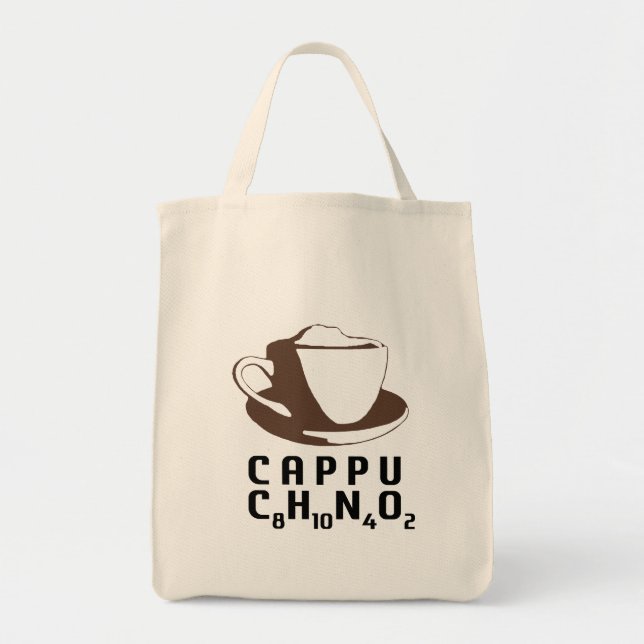 Bolso De Tela Cappuccino químico (Frente)