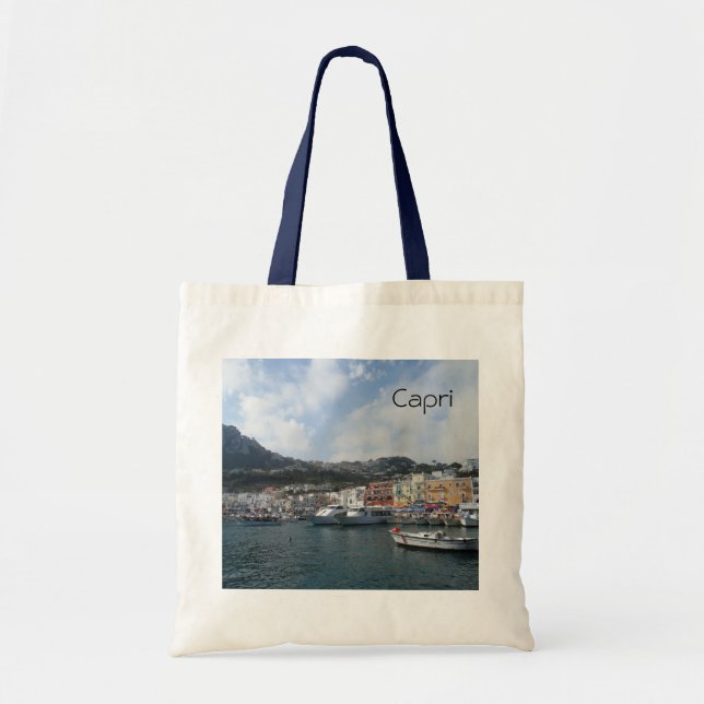 Bolso De Tela Capri (Italia) (Frente)