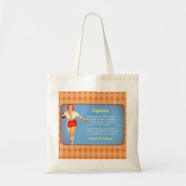 Bolso De Tela Capricornio (Frente)