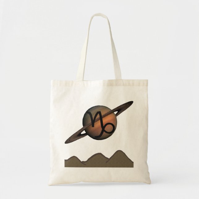 Bolso De Tela Capricornio (Frente)