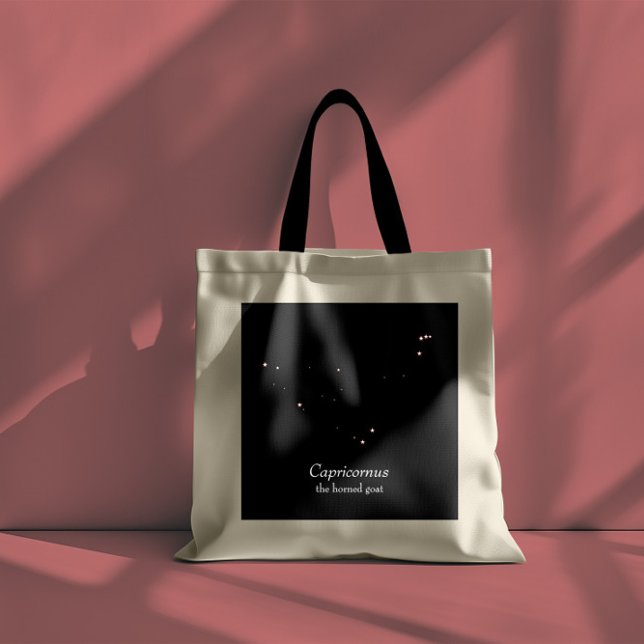 Bolso De Tela Capricornus Constellation (Subido por el creador)