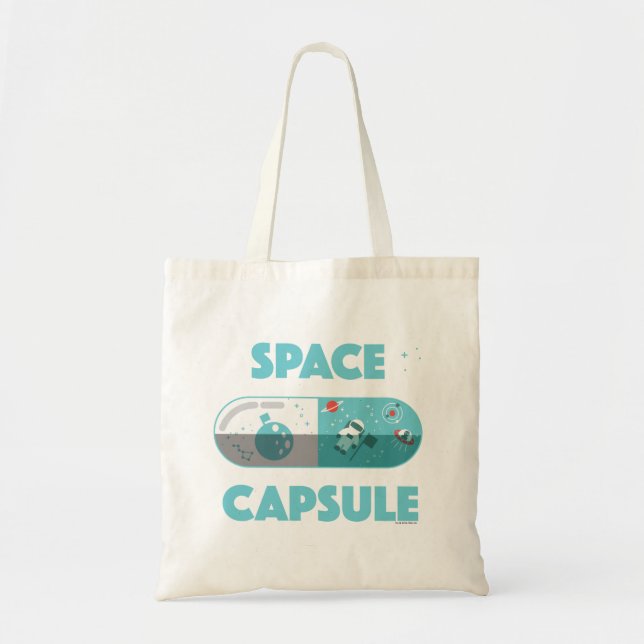 Bolso De Tela Cápsula de espacio (Frente)