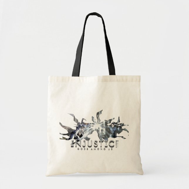 Bolso De Tela Captura de pantalla: Cyborg vs Nightwing 4 (Frente)