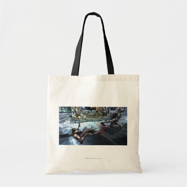 Bolso De Tela Captura de pantalla: Harley vs Batman (Frente)