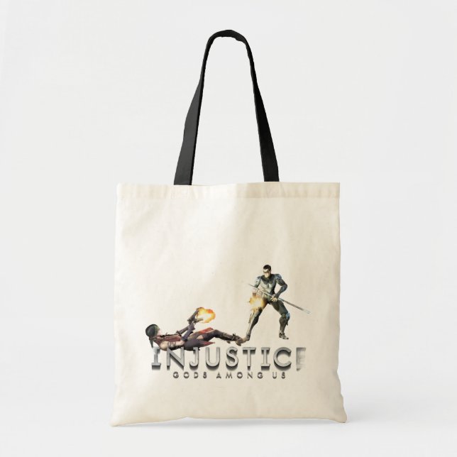 Bolso De Tela Captura de pantalla: Harley vs Nightwing (Frente)