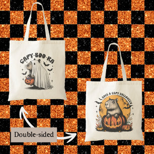 Bolso De Tela Capy Capy Halloween Funny Capy-Boo-Ra Cute