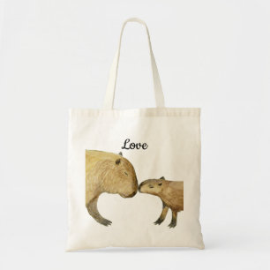 Bolso De Tela Capybara Love