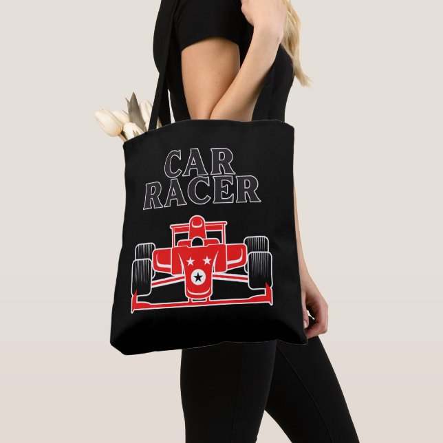 Bolso De Tela Car Racer (Detalle)