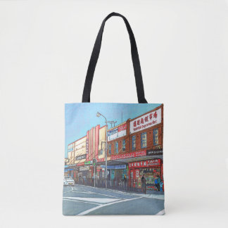 Bolso De Tela Cara antigua de Hornsby Tote