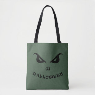 Bolso De Tela Cara aterradora de Halloween