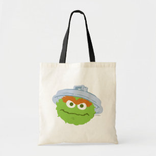 Bolso De Tela Cara de Oscar el Gruñón