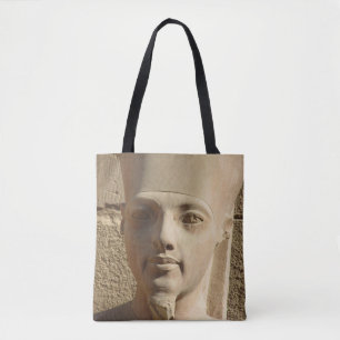 Bolso De Tela Cara de Tutankhamun