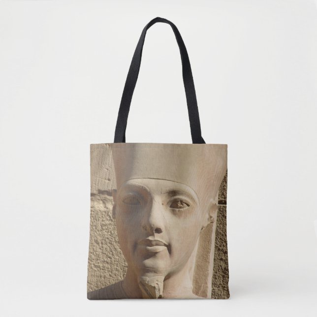 Bolso De Tela Cara de Tutankhamun (Anverso)