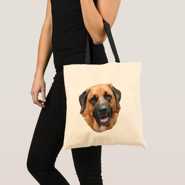 Bolso De Tela Cara del perro del mastín (Anverso (producto))