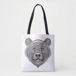 Bolso De Tela Cara inspirada 2 del oso