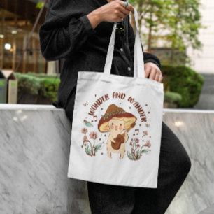 Bolso De Tela Carácter de hongo lindo