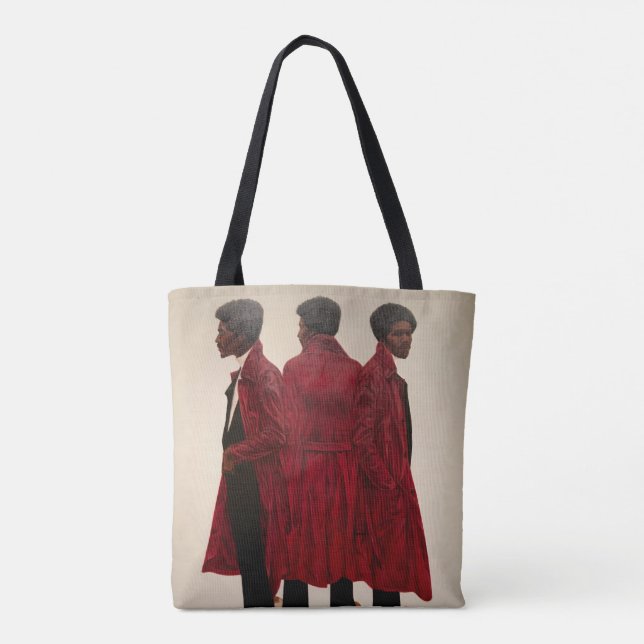 Bolso De Tela Caracteres afroamericanos de la calle (Reverso)