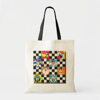 Bolso De Tela Caracteres LOONEY TUNES™ en negro y blanco
