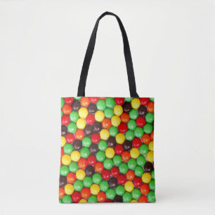 Bolso De Tela Caramelos coloridos