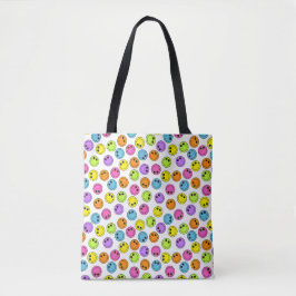 Bolso De Tela Caras coloridas