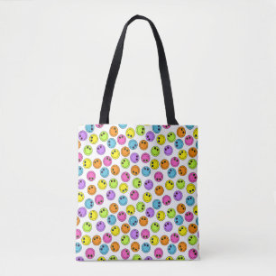 Bolso De Tela Caras coloridas