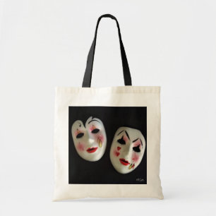 Bolso De Tela Caras máscaras teatrales