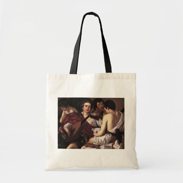 Bolso De Tela Caravaggio: Los músicos (Frente)