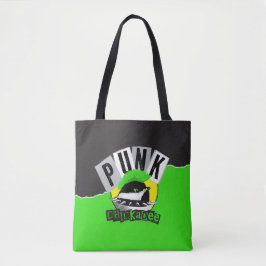 Bolso De Tela Carbonero Punk
