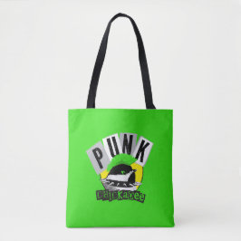 Bolso De Tela Carbonero Punk