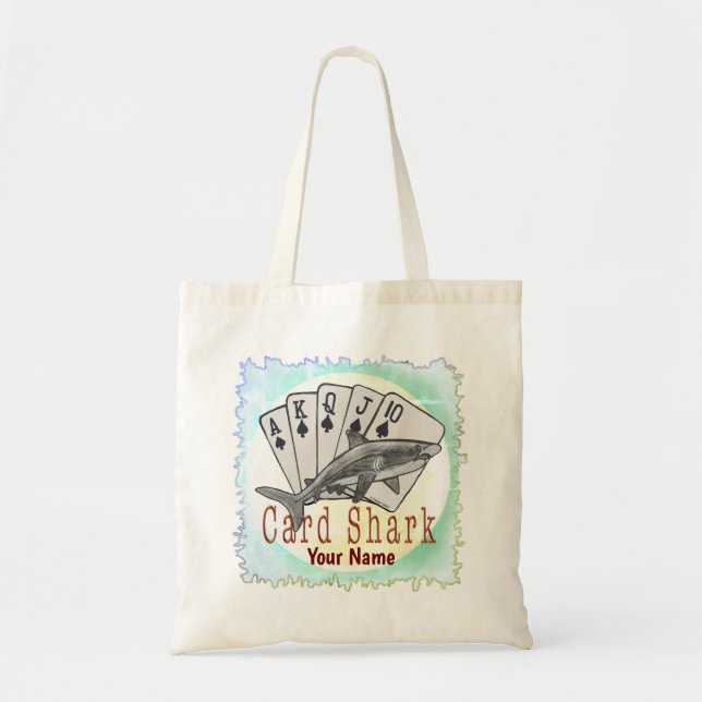 Bolso De Tela Card Shark poker (Frente)