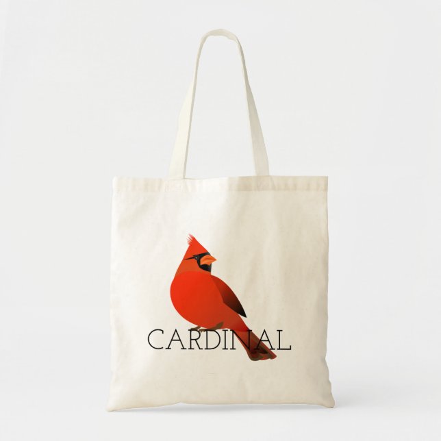 Bolso De Tela Cardenal (Frente)
