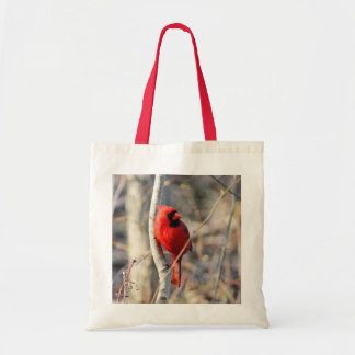 Bolso De Tela Cardenal de Chipper Perch Tote Bag