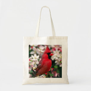 Bolso De Tela Cardenal Rojo Macho